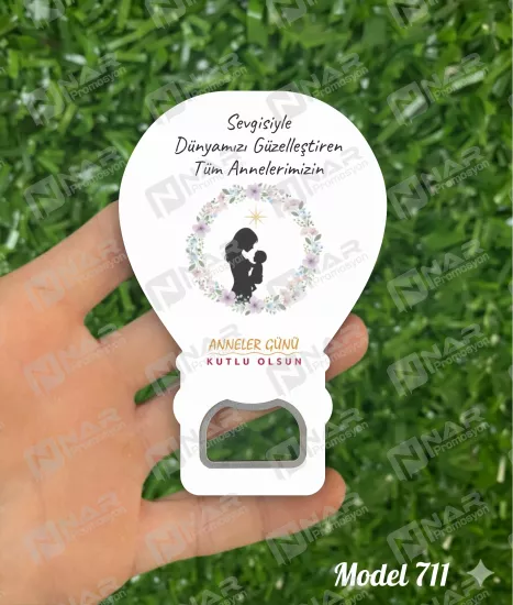 Anneler Günü Açacak Magnet - Özel Gün Sünnet, Nişan, Söz, Kına, Mevlid Hediyelik Magnetler