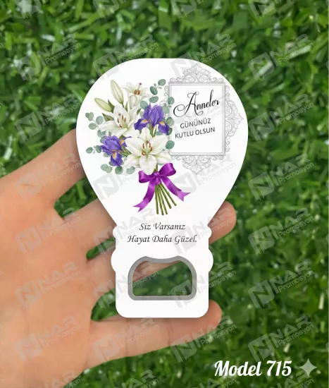 Anneler Günü Açacak Magnet - Özel Gün Sünnet, Nişan, Söz, Kına, Mevlid Hediyelik Magnetler