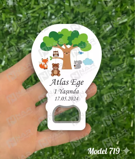 Doğum Günü Açacak Magnet - Özel Gün Sünnet, Nişan, Söz, Kına, Mevlid Hediyelik Magnetler