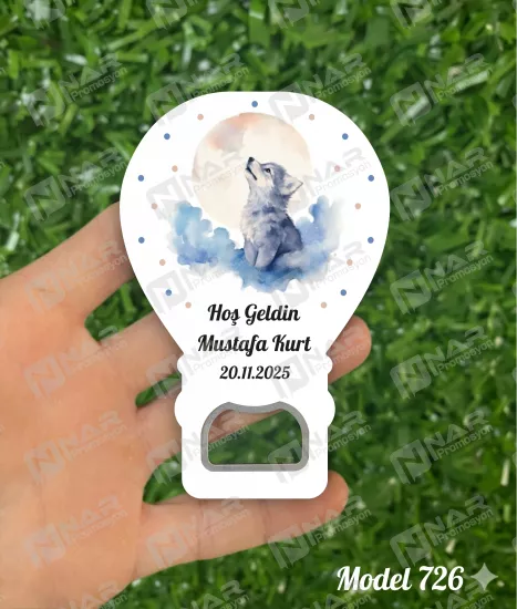 Doğum Günü Açacak Magnet - Özel Gün Sünnet, Nişan, Söz, Kına, Mevlid Hediyelik Magnetler