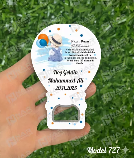 Doğum Günü Açacak Magnet - Özel Gün Sünnet, Nişan, Söz, Kına, Mevlid Hediyelik Magnetler