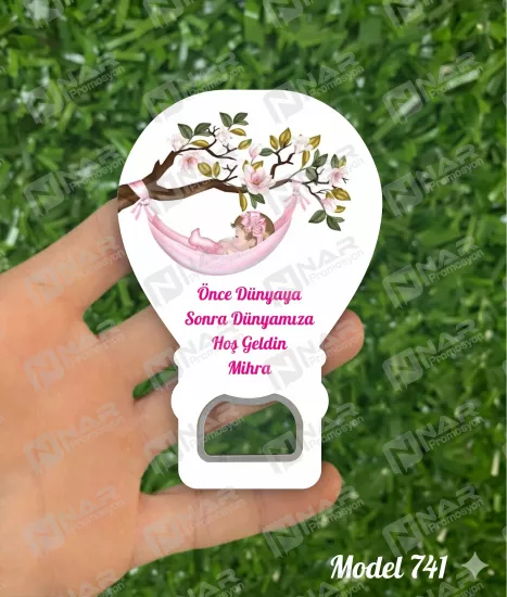 Doğum Günü Açacak Magnet - Özel Gün Sünnet, Nişan, Söz, Kına, Mevlid Hediyelik Magnetler