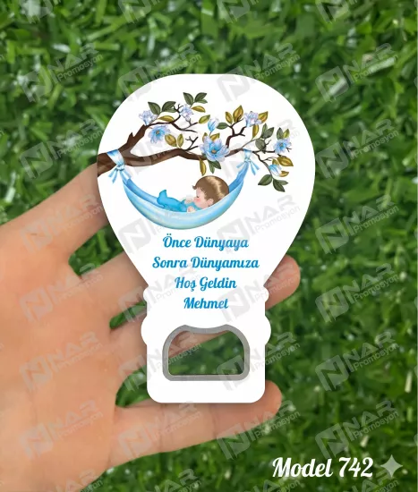 Doğum Günü Açacak Magnet - Özel Gün Sünnet, Nişan, Söz, Kına, Mevlid Hediyelik Magnetler