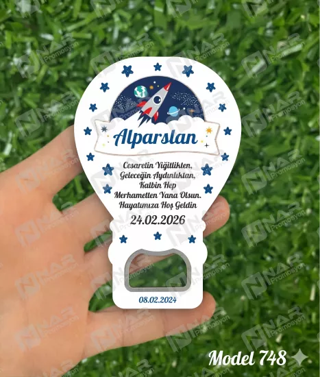 Doğum Günü Açacak Magnet - Özel Gün Sünnet, Nişan, Söz, Kına, Mevlid Hediyelik Magnetler