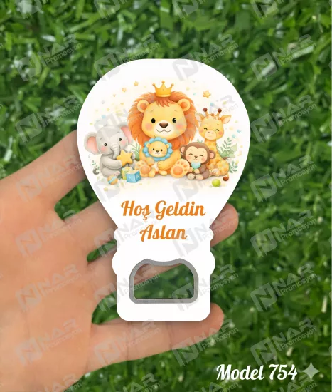 Doğum Günü Açacak Magnet - Özel Gün Sünnet, Nişan, Söz, Kına, Mevlid Hediyelik Magnetler