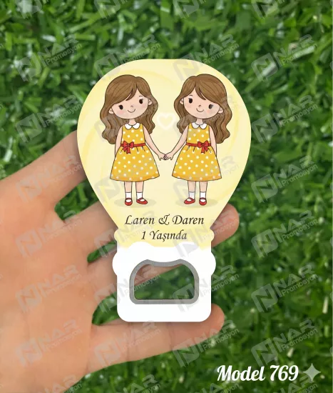 Doğum Günü Açacak Magnet - Özel Gün Sünnet, Nişan, Söz, Kına, Mevlid Hediyelik Magnetler