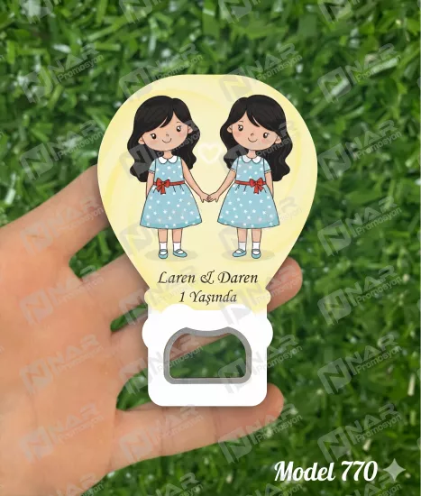 Doğum Günü Açacak Magnet - Özel Gün Sünnet, Nişan, Söz, Kına, Mevlid Hediyelik Magnetler