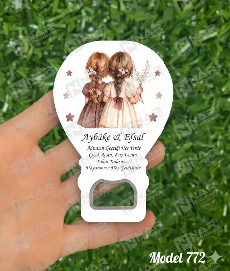 Doğum Günü Açacak Magnet - Özel Gün Sünnet, Nişan, Söz, Kına, Mevlid Hediyelik Magnetler