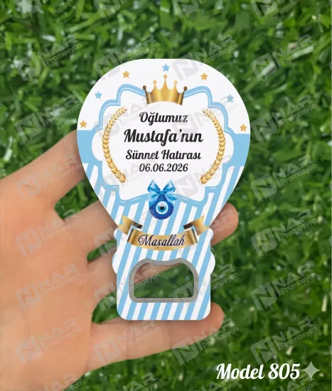 Kişiye Özel Açacak Magnet, Balon Magnet | Nikah, Söz, Nişan, Sünnet, Mevlid Hediyeliği