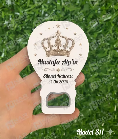 Kişiye Özel Açacak Magnet, Balon Magnet | Nikah, Söz, Nişan, Sünnet, Mevlid Hediyeliği