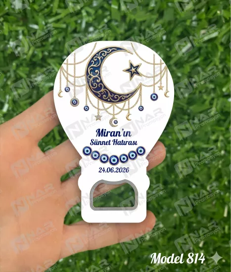 Kişiye Özel Açacak Magnet, Balon Magnet | Nikah, Söz, Nişan, Sünnet, Mevlid Hediyeliği