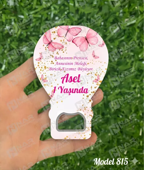 Kişiye Özel Açacak Magnet, Balon Magnet | Nikah, Söz, Nişan, Sünnet, Mevlid Hediyeliği