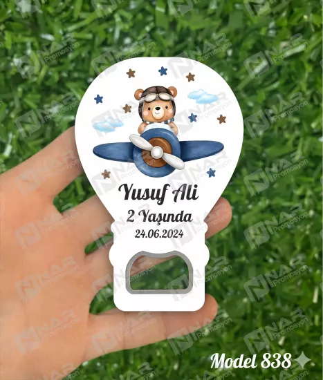 Kişiye Özel Açacak Magnet, Balon Magnet | Nikah, Söz, Nişan, Sünnet, Mevlid Hediyeliği