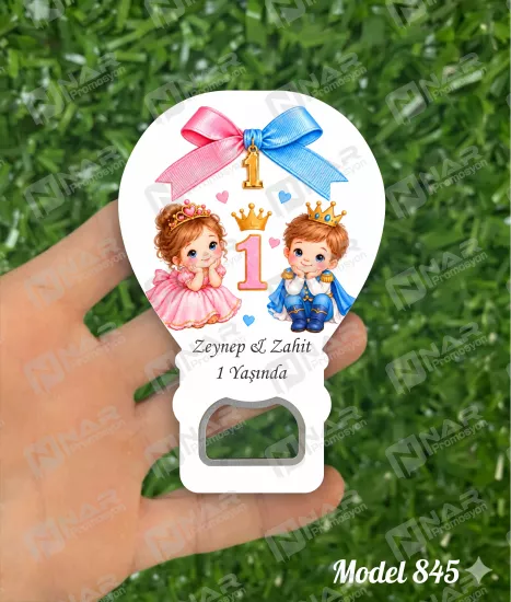 Kişiye Özel Açacak Magnet, Balon Magnet | Nikah, Söz, Nişan, Sünnet, Mevlid Hediyeliği