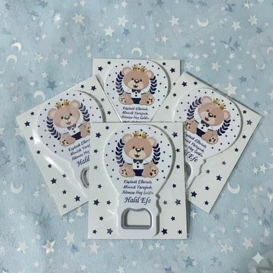 Doğum Günü Açacak Magnet - Özel Gün Sünnet, Nişan, Söz, Kına, Mevlid Hediyelik Magnetler